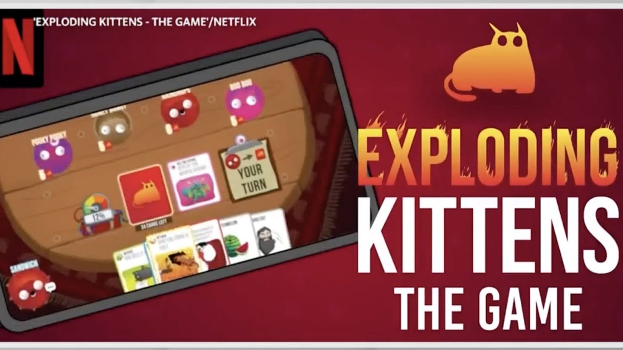 Netflix to create ‘Exploding Kittens’ mobile game, animated series ...