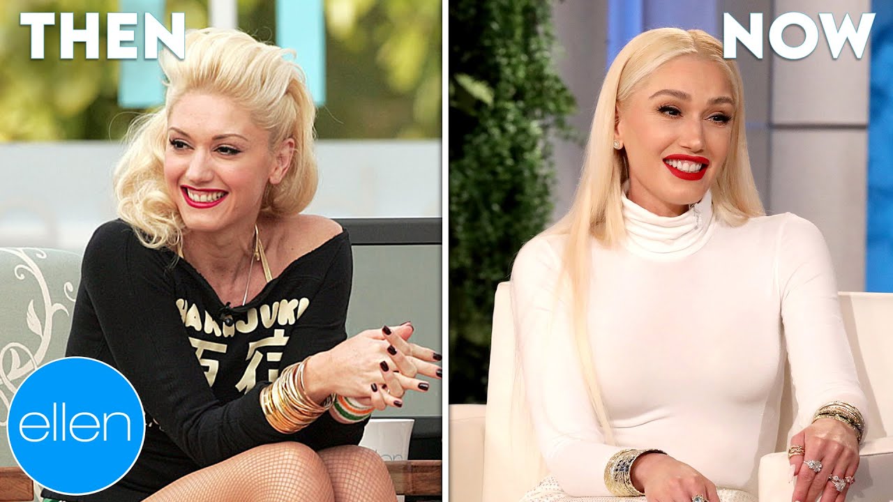 Then and Now Gwen Stefani's First and Last Appearances on 'The Ellen