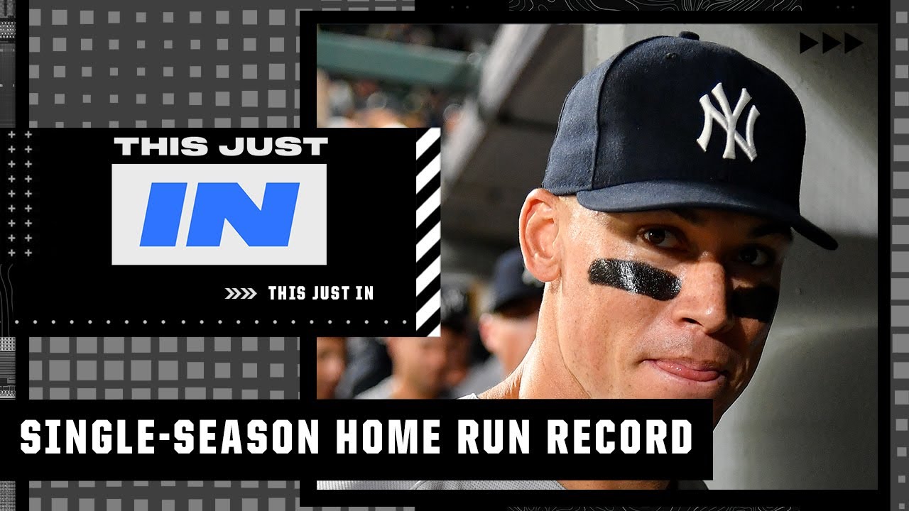 What is the REAL singleseason home run record and will Aaron Judge