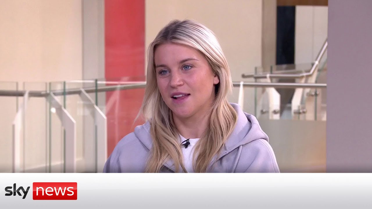 Alessia Russo on England's Euro 2022 victory and her back heel goal