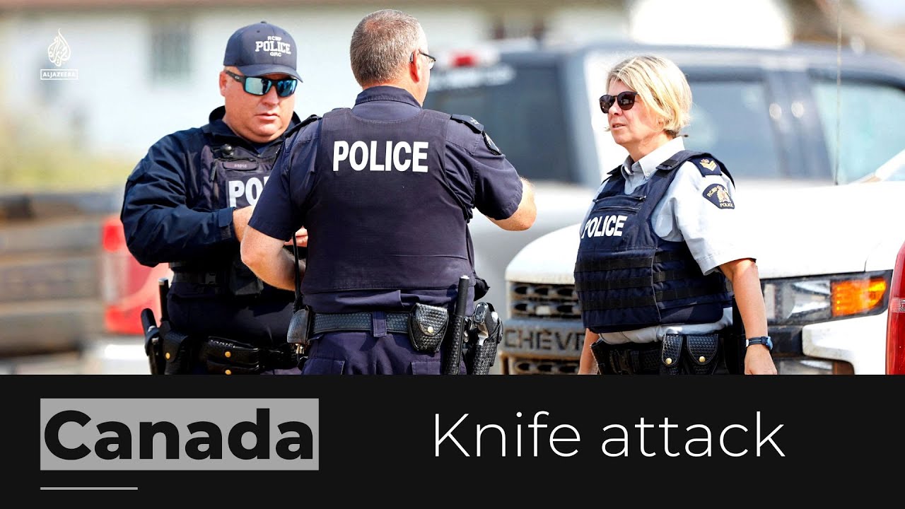 Canada police say 1 stabbing suspect dead, other still at large - The ...