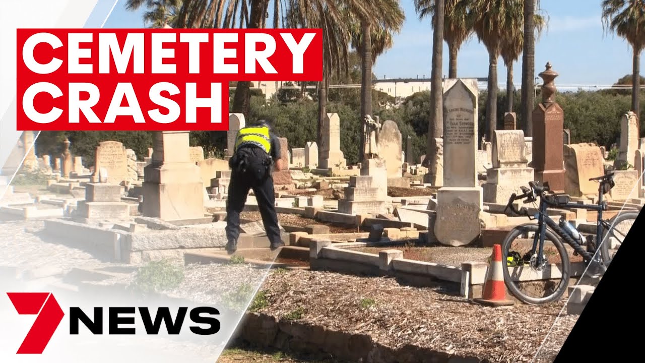Cyclist fighting for life after crash in Adelaide cemetery | 7NEWS ...