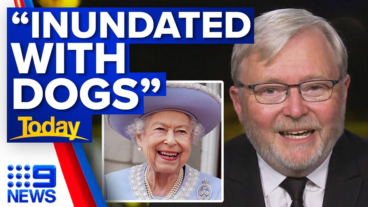 Kevin Rudd Queen Former PM Kevin Rudd reveals adorable memory when visiting Queen | 9 ...