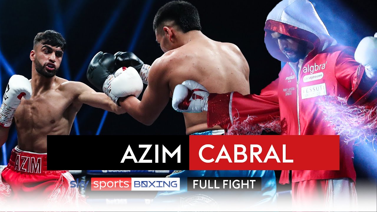 FULL FIGHT! Adam Azim vs Michel Cabral | You'll Never Walk Alone ring ...