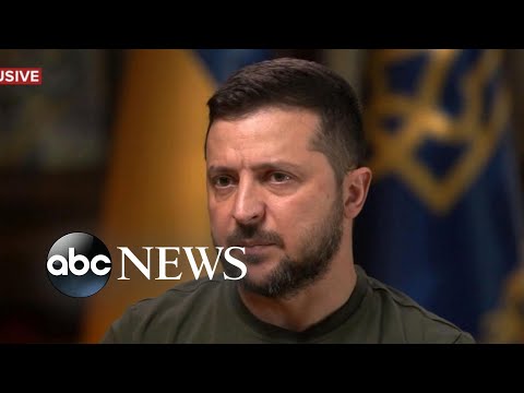 David Muir’s exclusive interview with Ukrainian President Volodymyr