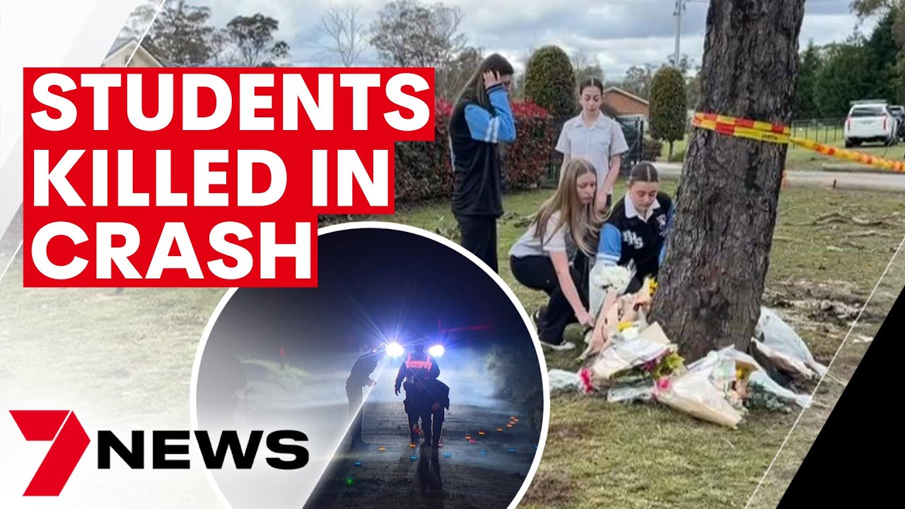 Picton High School students killed in car crash at Buxton 7NEWS The