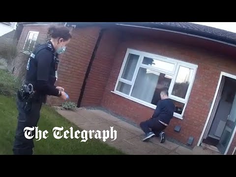 Watch: Moment man who fatally stabbed neighbour over noise arrested ...