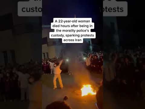 Protests Spread In #Iran After Woman Dies Following Morality Police’s ...