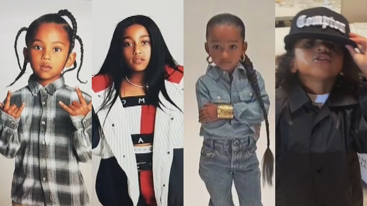 Kim Kardashian’s Kids Channel Iconic Musicians in BTS Photoshoot - The