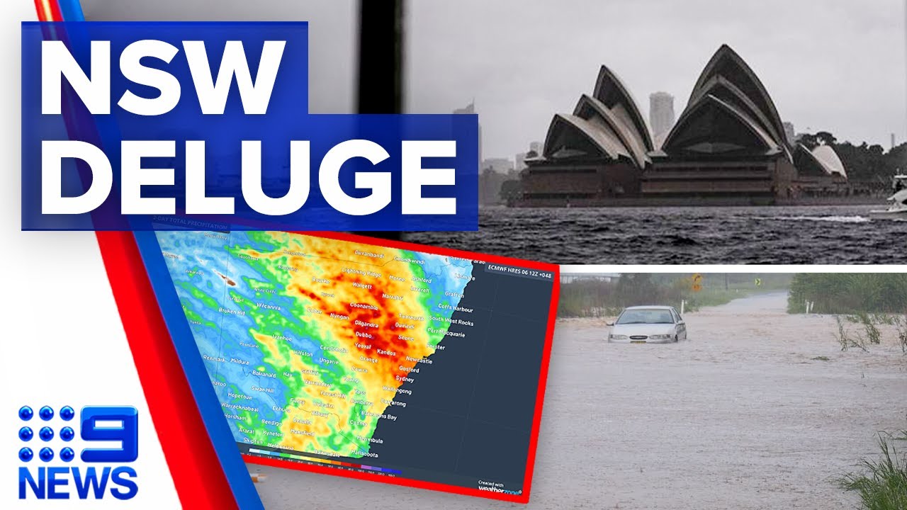 NSW residents bracing for potential flash flooding | 9 News Australia ...