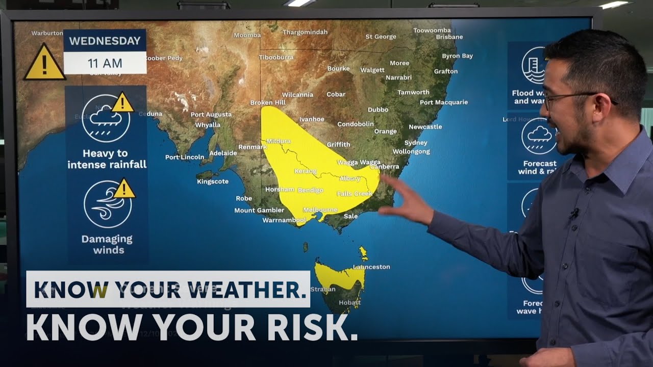 Australia Weather: Severe Weather Update: Widespread heavy rain ...