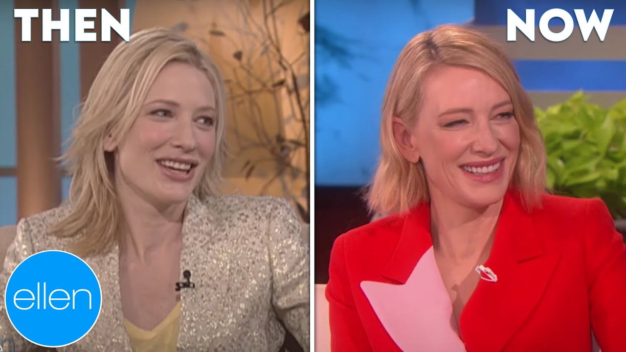 Then and Now Cate Blanchett’s First and Last Appearances on 'The Ellen