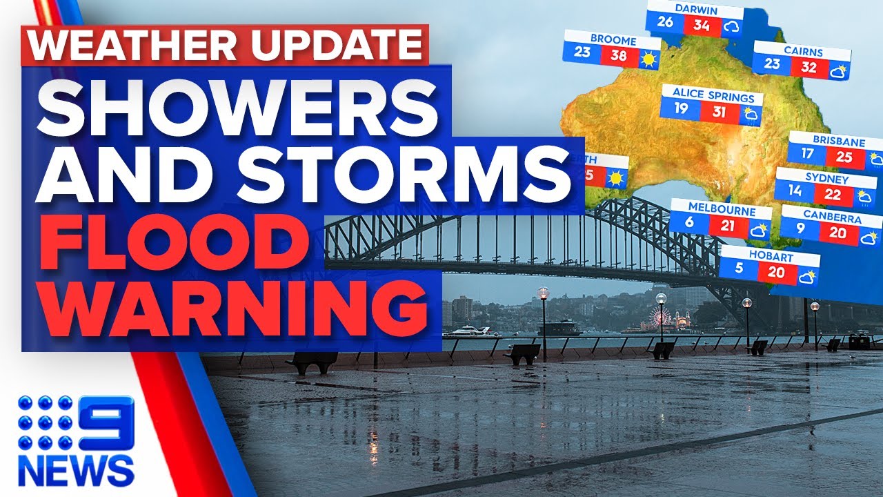 Showers and possible storms for NSW, Major flood warning remains in ...