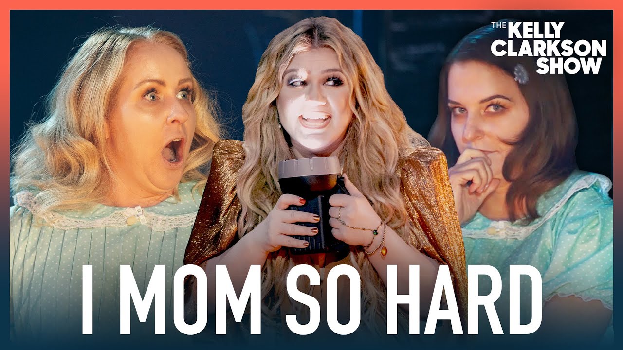 Kelly Tells Creepy Kids' Stories Around The Campfire With 'I Mom So