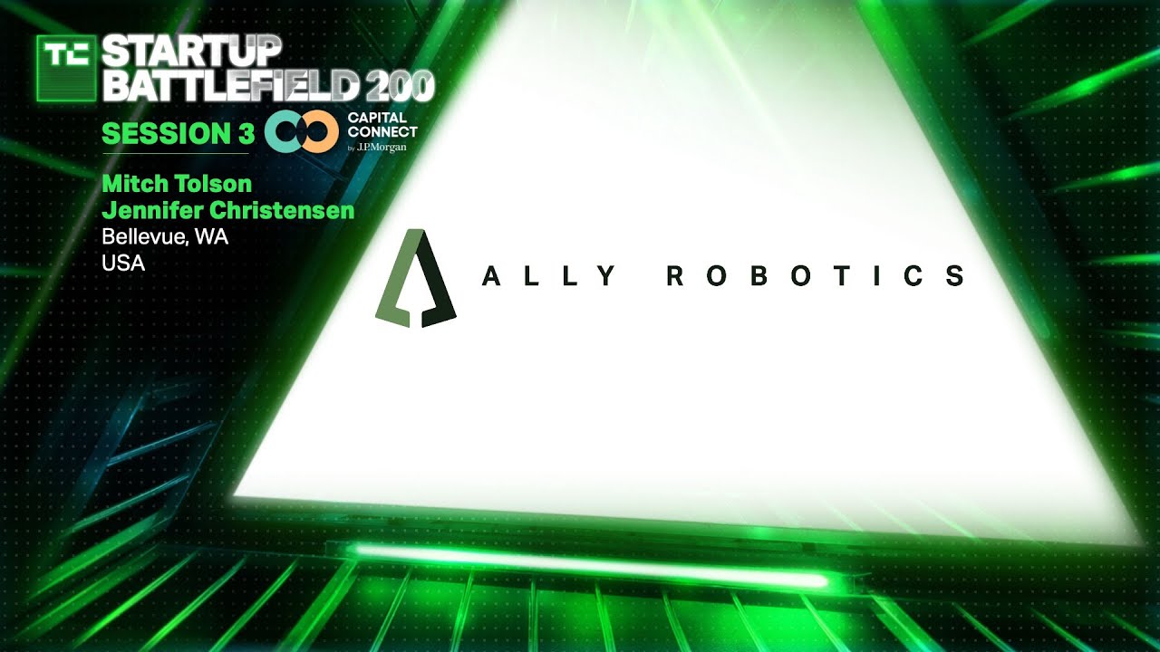 Startup Battlefield - Session 3: Ally Robotics - The Global Herald
