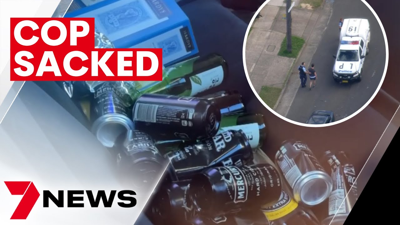 NSW police officer sacked after crash in Ashcroft, allegedly drink