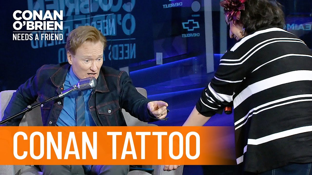 Q&A A Fan Shocks Conan With Her Conan Tattoo Conan O’Brien Needs a