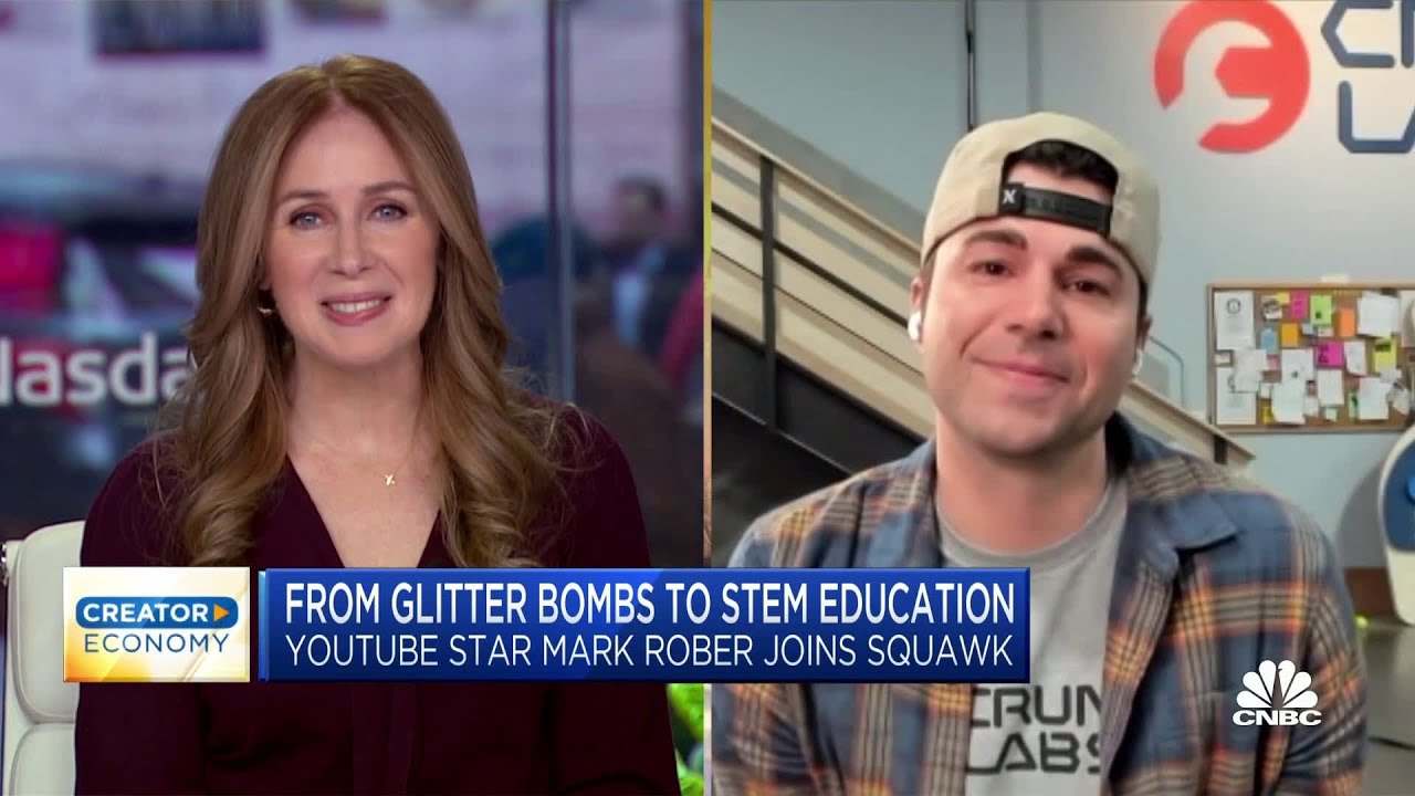 From glitter bombs to stem education: Former NASA engineer Mark Rober ...