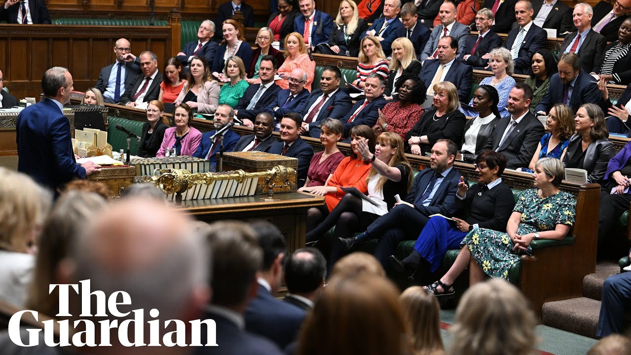 Dominic Raab goes head-to-head with Angela Rayner at PMQs – watch live ...