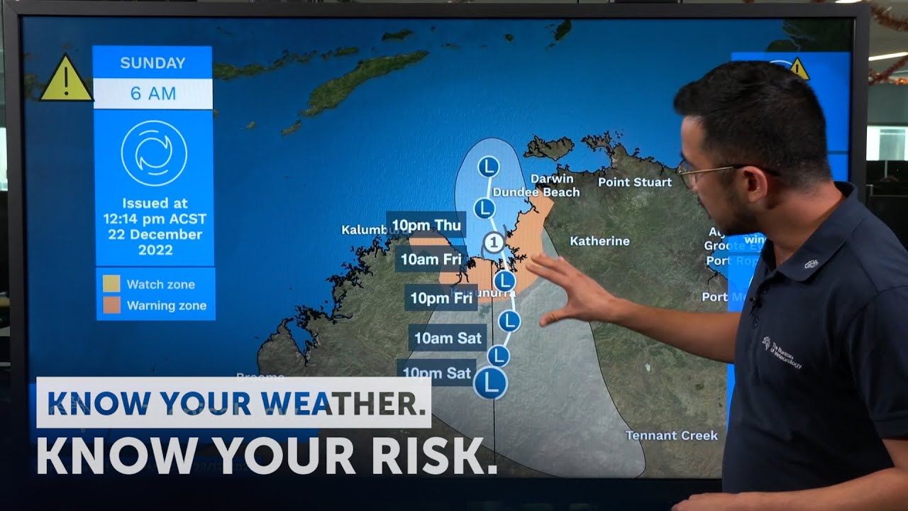 Australia Weather: Severe Weather Update: Tropical Cyclone Warning in ...