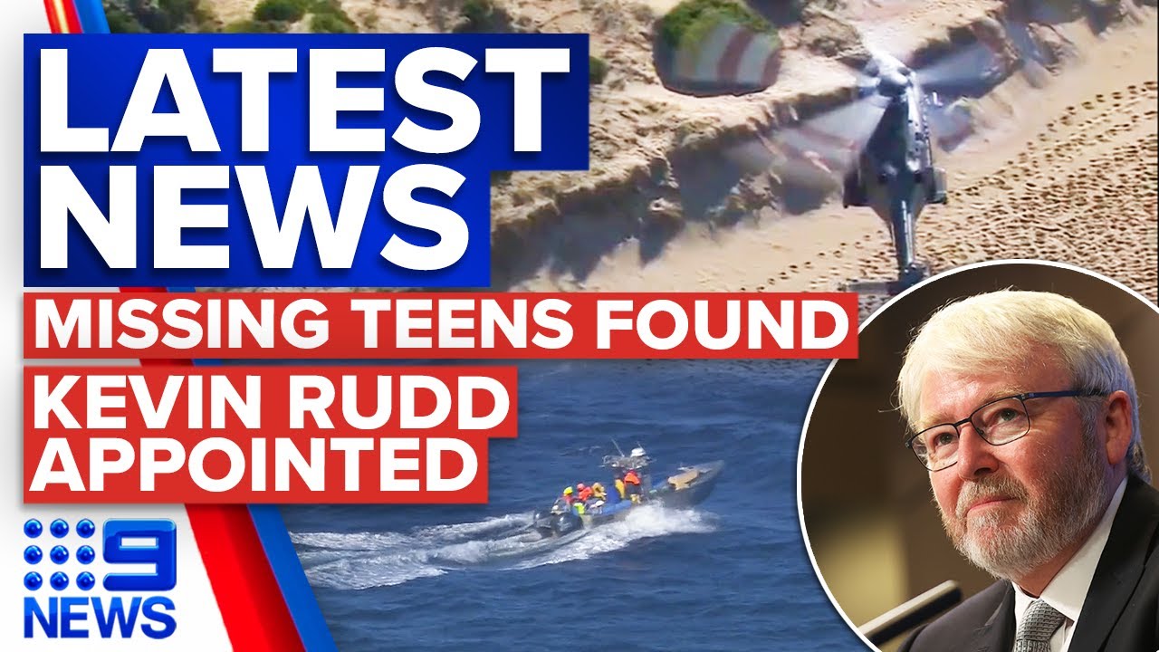Miss Rudd Four missing teens found alive and well, Rudd appointed as US ...