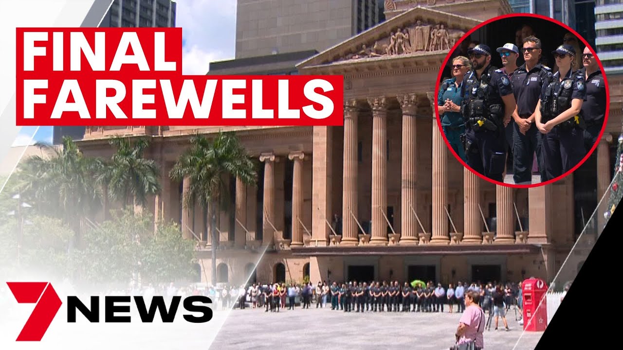 Queensland communities say final farewells to Constables Rachel McCrow ...