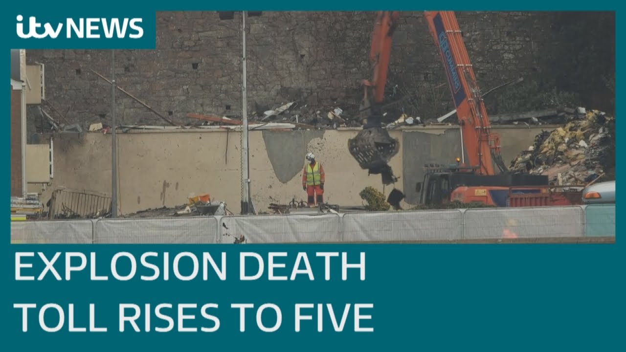 Five dead and four still missing after block of flats destroyed in ...