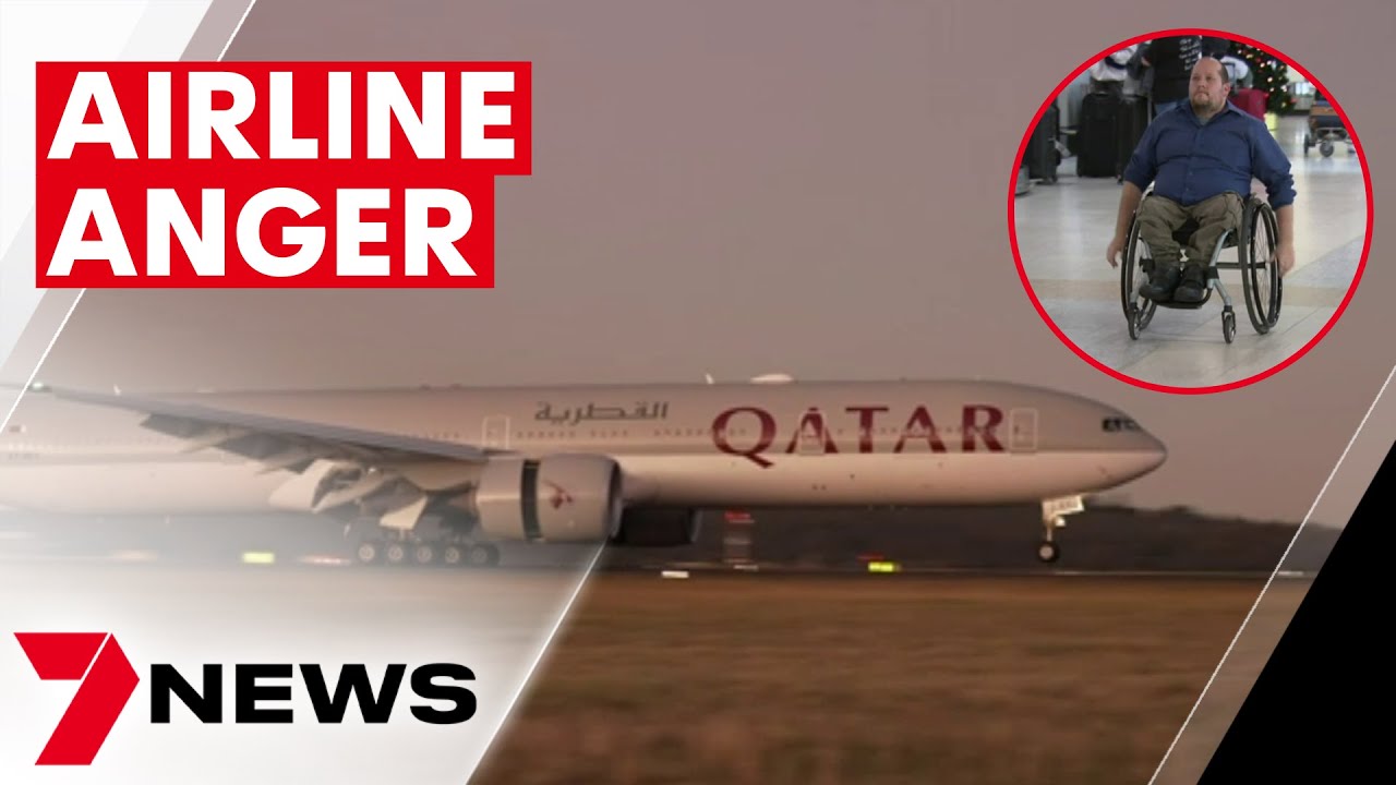 Qatar Airways faces backlash for forcing wheelchairbound man off plane