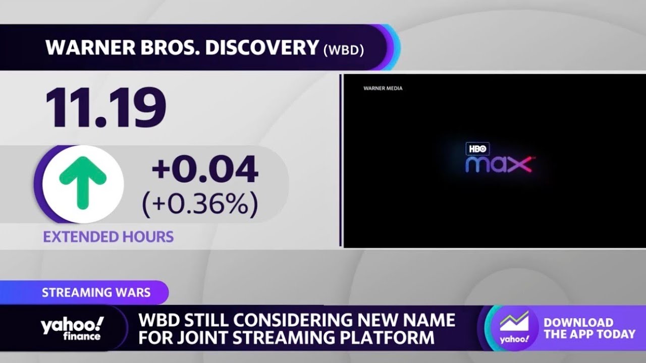 Warner Bros Discovery Considers Naming Joint Streaming Platform Max