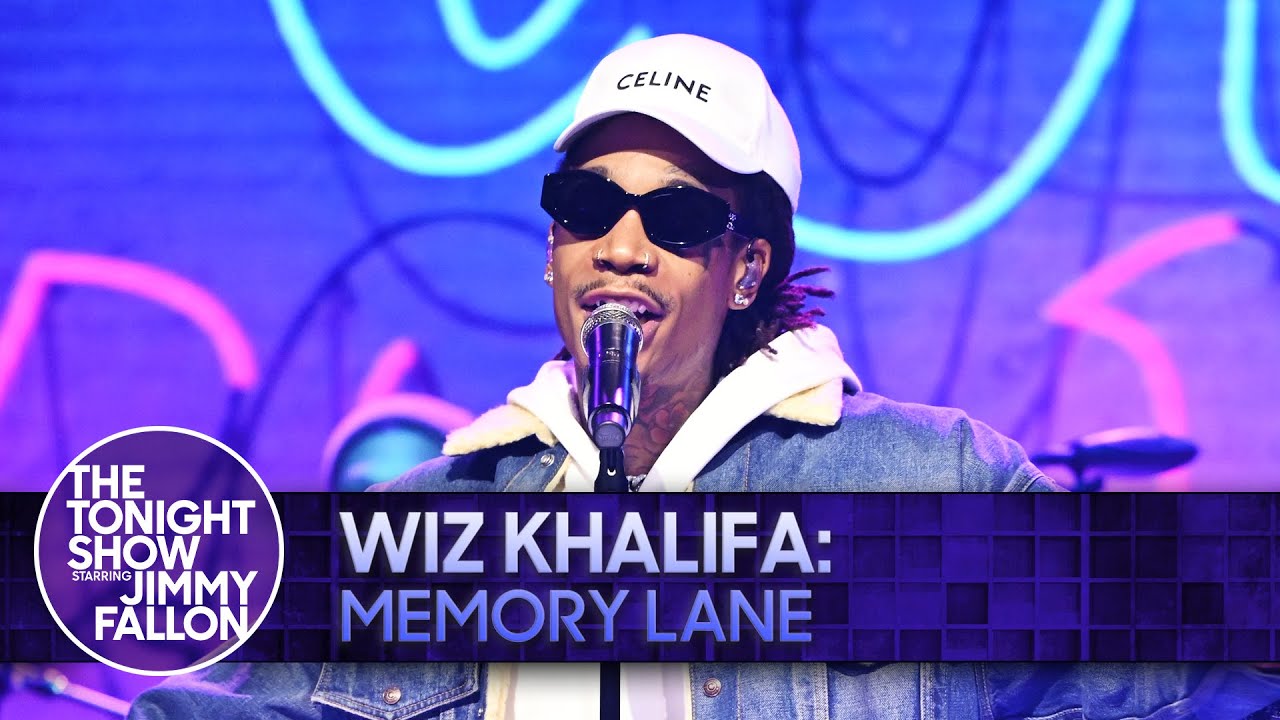 Wiz Khalifa Memory Lane The Tonight Show Starring Jimmy Fallon The