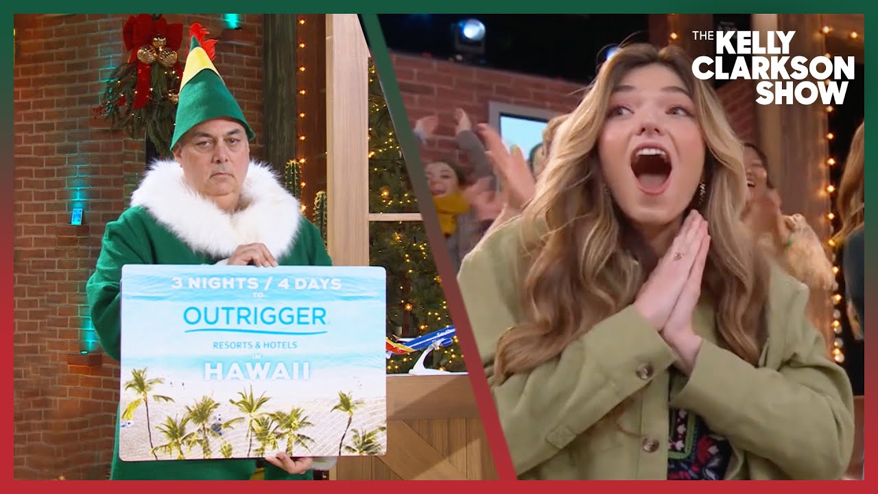 Kelly Clarkson Surprises Audience With Hawaiian Vacation! The Global