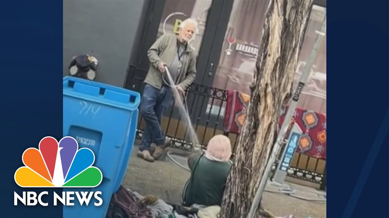 San Francisco man arrested after viral homeless hosing incident - The ...