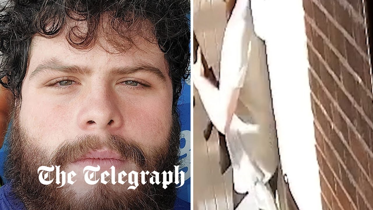 Plymouth shooting Footage of gunman Jake Davidson pacing streets