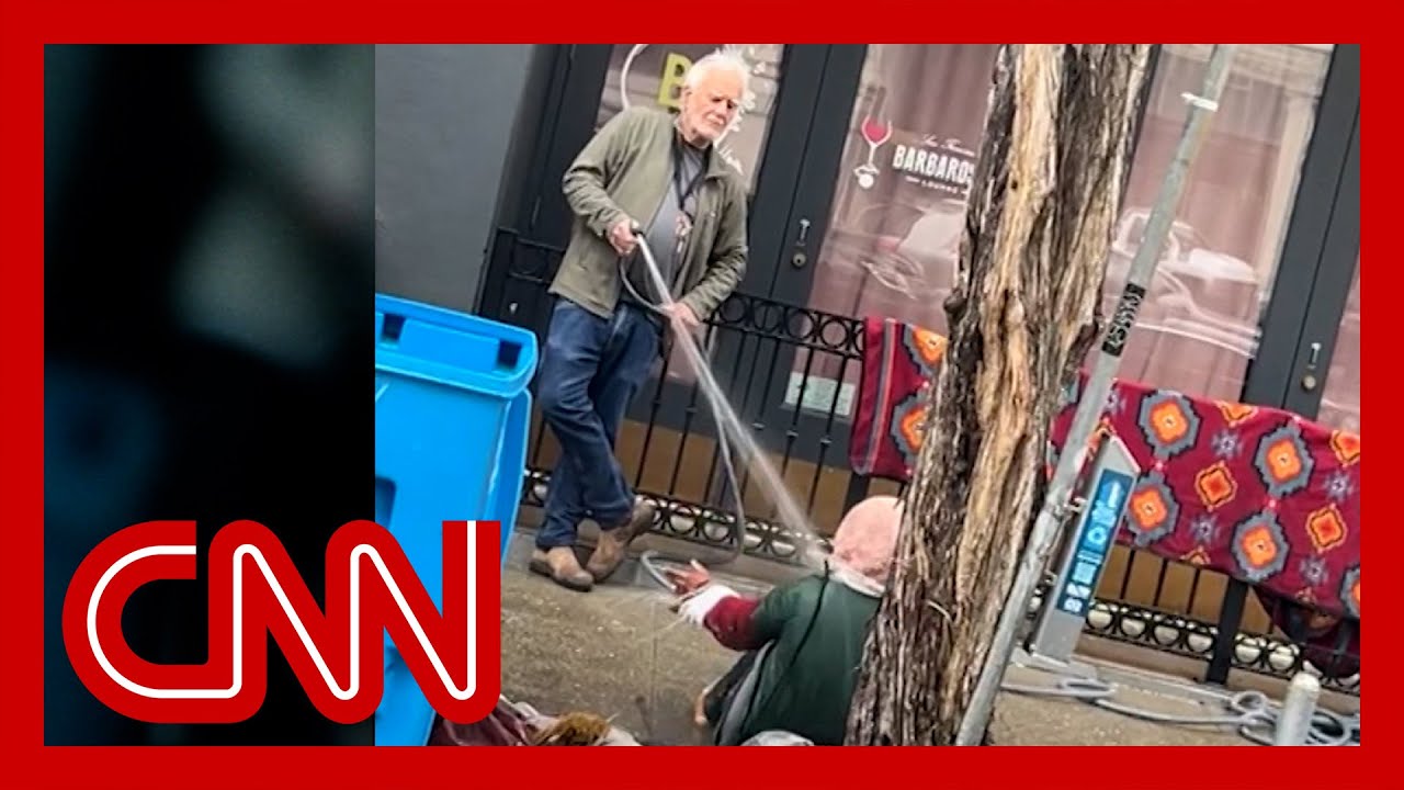 Viral video of man spraying homeless woman sparks outrage The Global
