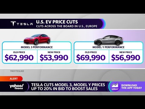 Tesla cuts Model 3, Model Y EV prices in U.S. and Europe - The Global ...
