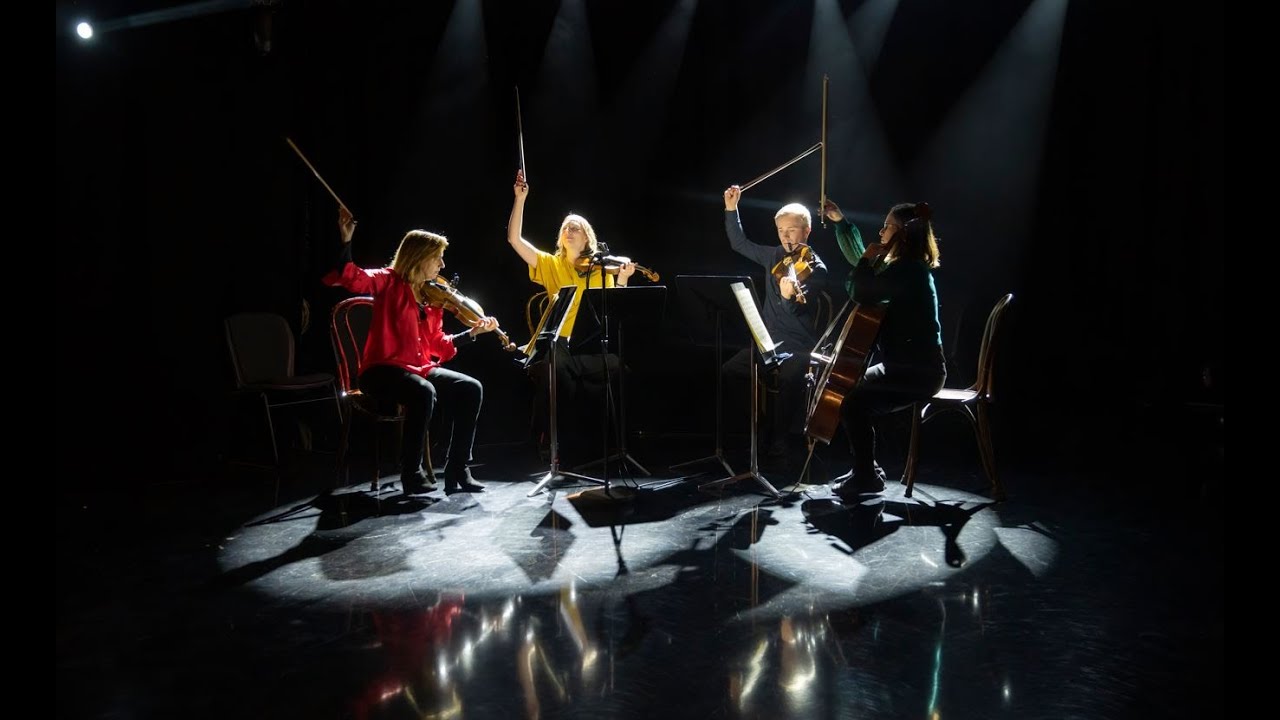 Solas Quartet performing the String Quartet in D Major The Tommy Tiernan Show RTÉ The