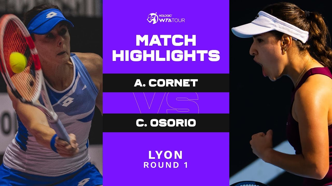 Alize vs. Camila Osorio 2023 Lyon Open WTA Match Highlights