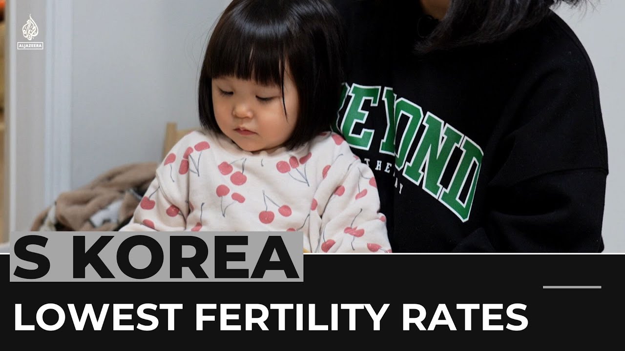 South Korea fertility rates Govt encourages growing families The