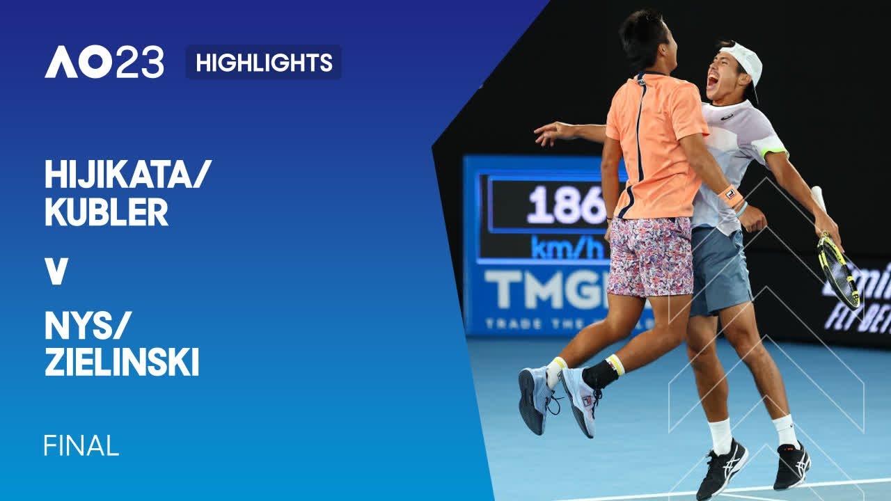 Hijikata Kubler V Nys Zielinski Highlights Australian Open 2023 Final The Global Herald Hijikata Kubler V Nys Zielinski Highlights Australian Open 2023 Final The Global Herald