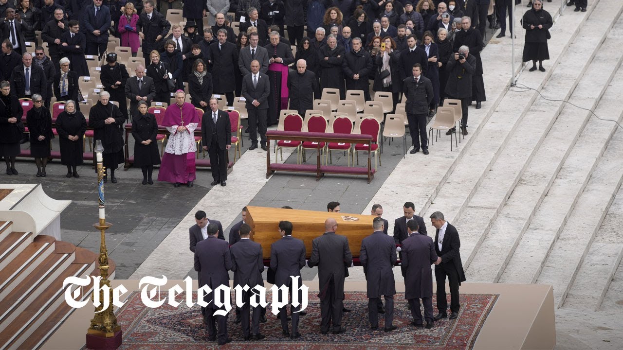 Watch live: Funeral of Pope Benedict XVI at Vatican City ceremony - The