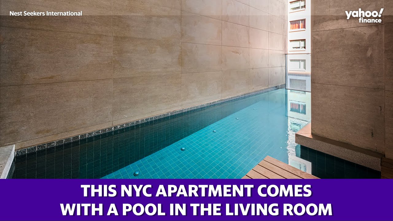 NYC luxury apartment comes with a pool in the living room - The Global ... - Luxury Rentals Nyc With Private Pool Table