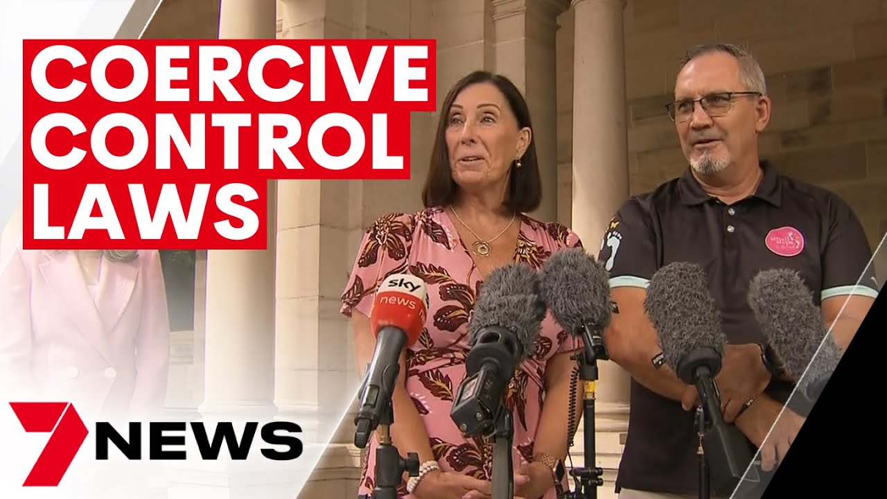 Sue and Lloyd Clarke speak after Queensland Parliament passes new