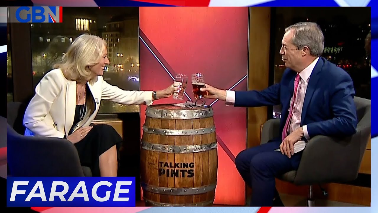 Nigel Farage Dragon's Den star Rachel Watkyn to Talking Pints