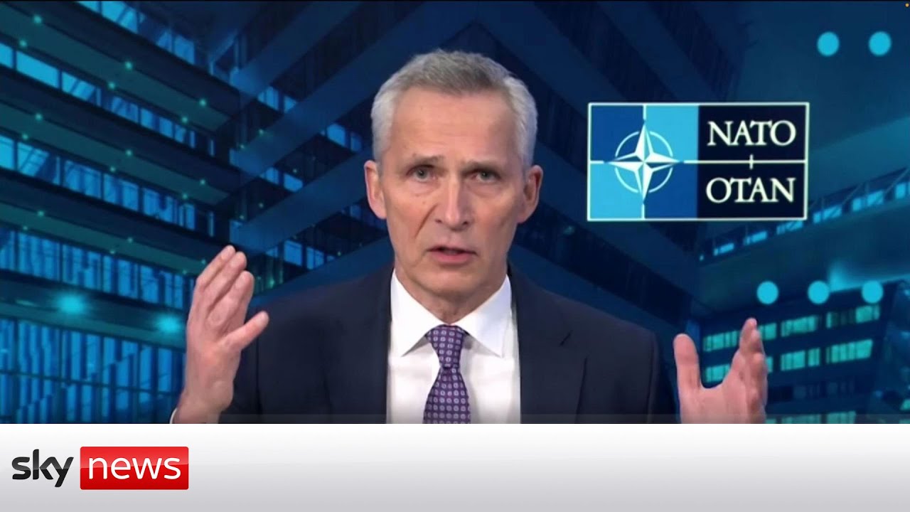 Ukraine War: Conflict is now a 'battle of logistics', says NATO boss