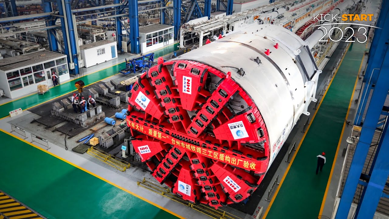 Live Kick start 2023 Bustling manufacturing plant handles various