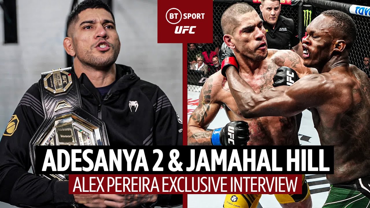 Alex Pereira is hunting Jamahal Hill after rematch with Israel Adesanya UFC287 exclusive