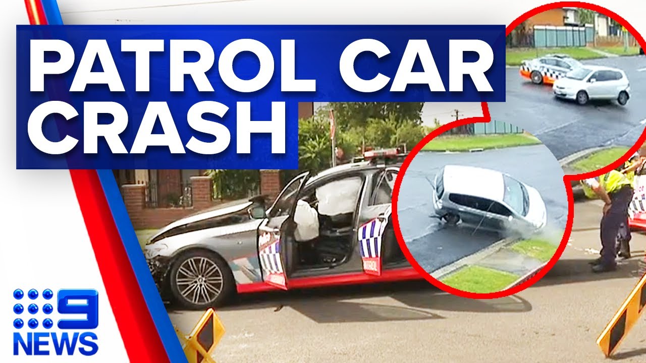 Police Officer Injured After Patrol Car Slams Into Another Vehicle 9