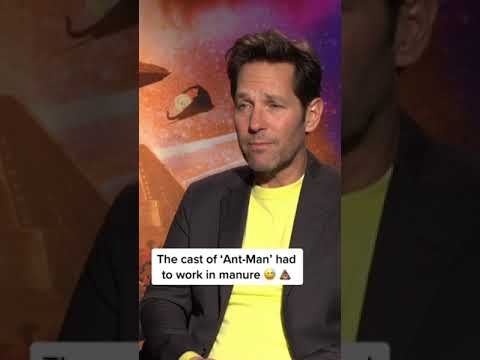 The Cast Of 'Ant-Man and the Wasp: Quantumania' Had To Work In Manure