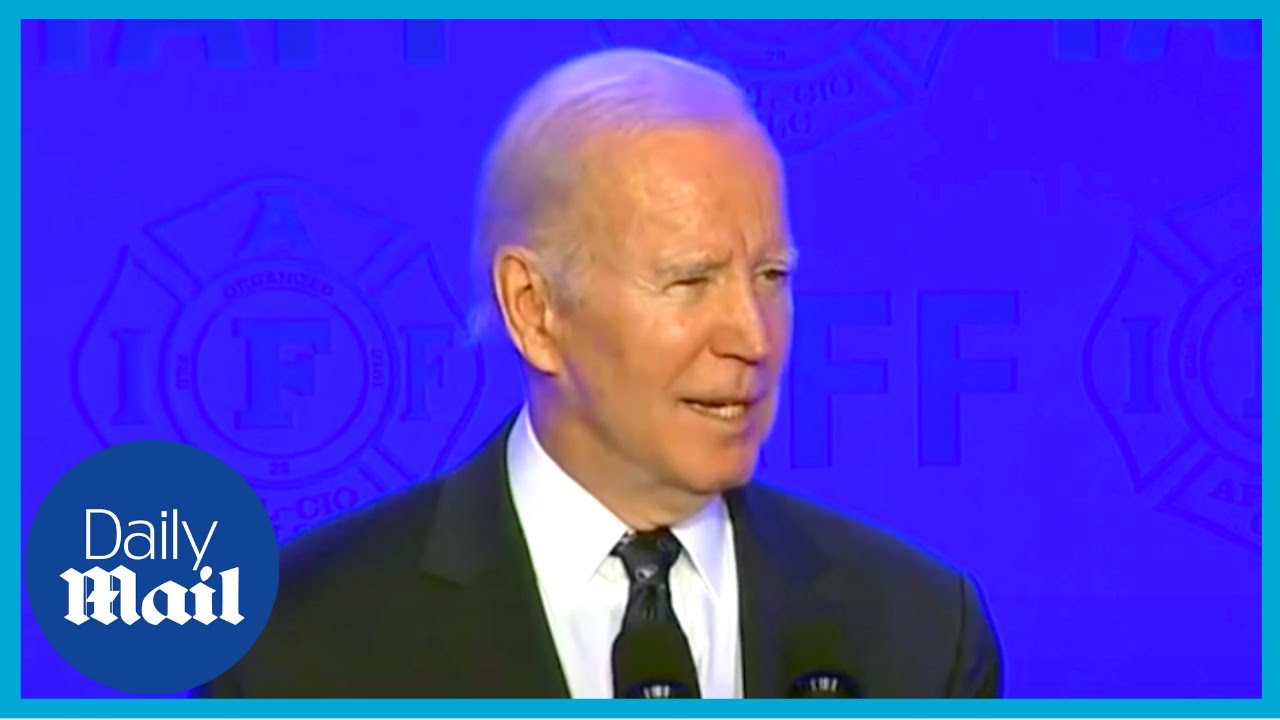 Joe Biden jokes doctors had to 'check he had a brain' after his ...