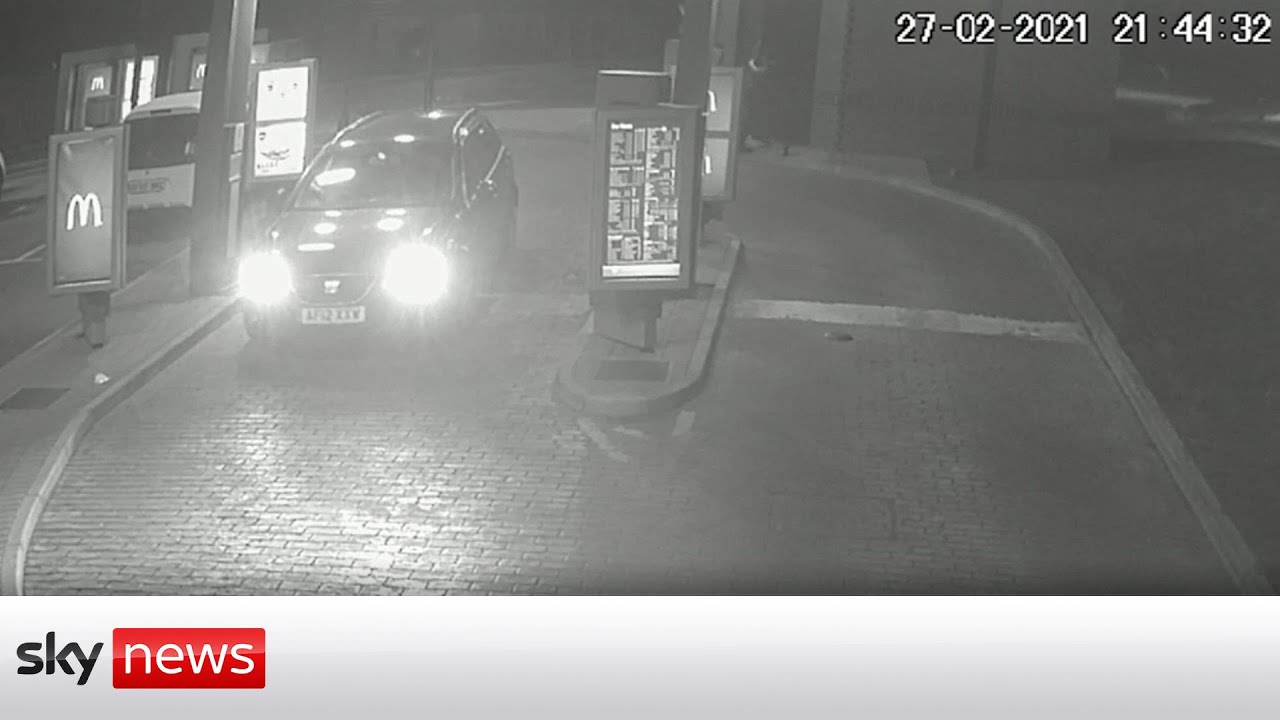 Drive Through Indecency Wayne Couzens: CCTV released of indecent exposure at McDonald's drive ...